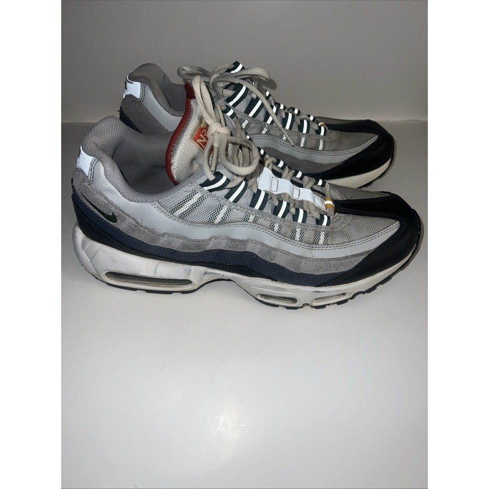 Y2K Vintage Streetwear Nike Air Max 95 Men's Size 10.5 M Platinum Gorge Green